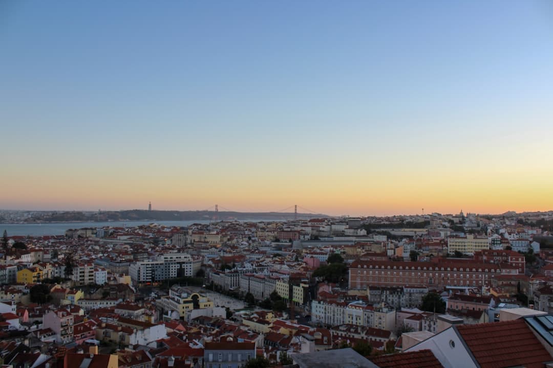 Sweeping city views from Miradouro da Senhora do Monte